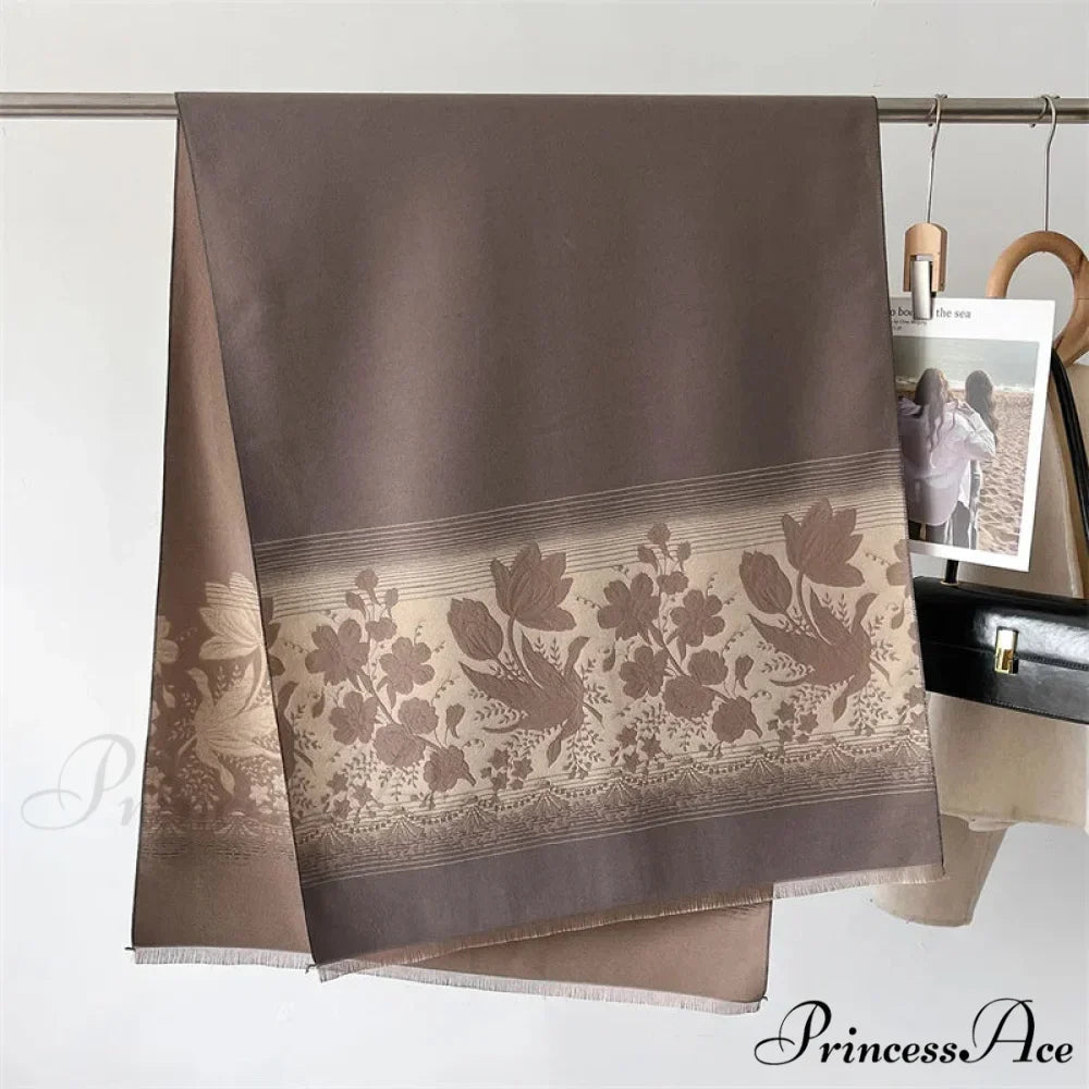 Printed Cashmere Winter Pashmina Scarf