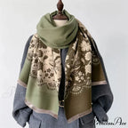 Printed Cashmere Winter Pashmina Scarf