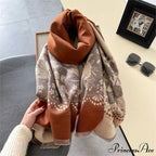 Printed Cashmere Winter Pashmina Scarf
