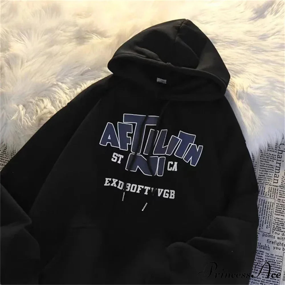 Printed Cotton Hoodie