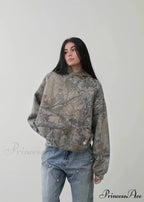 Printed Large Hoodie