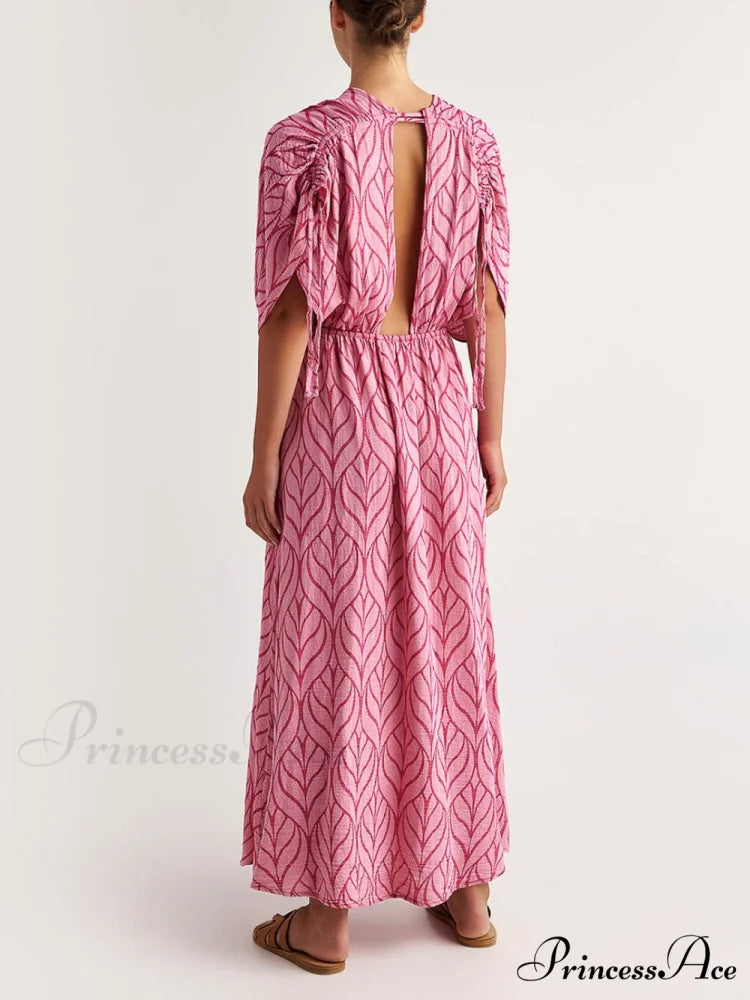 Printed Resort Stylish Maxi Dress