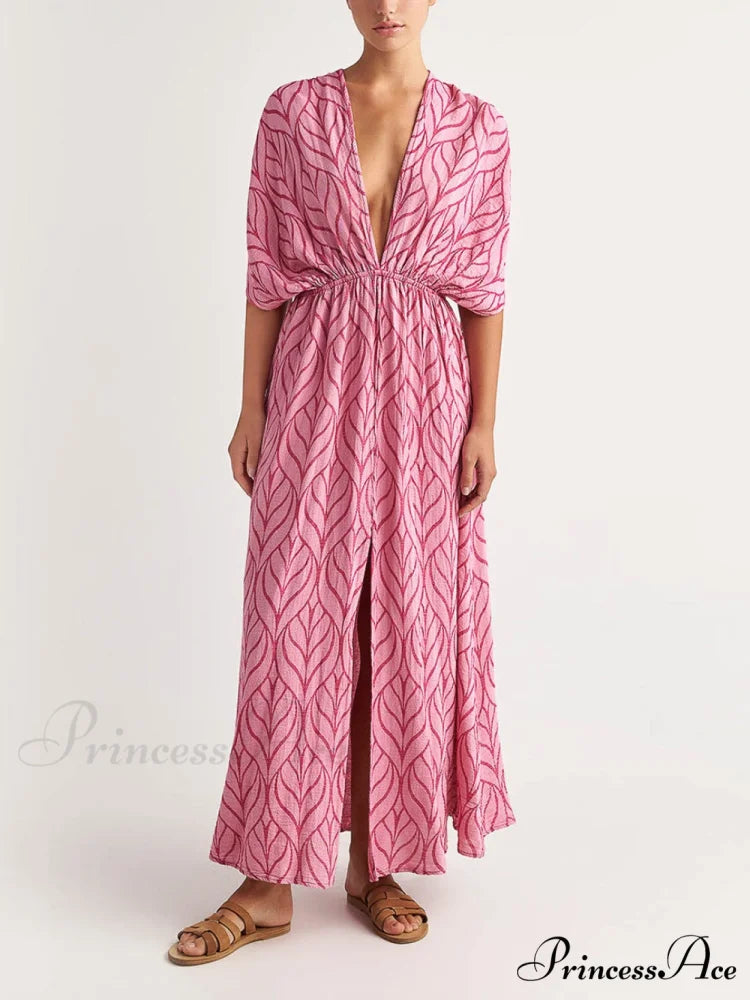 Printed Resort Stylish Maxi Dress
