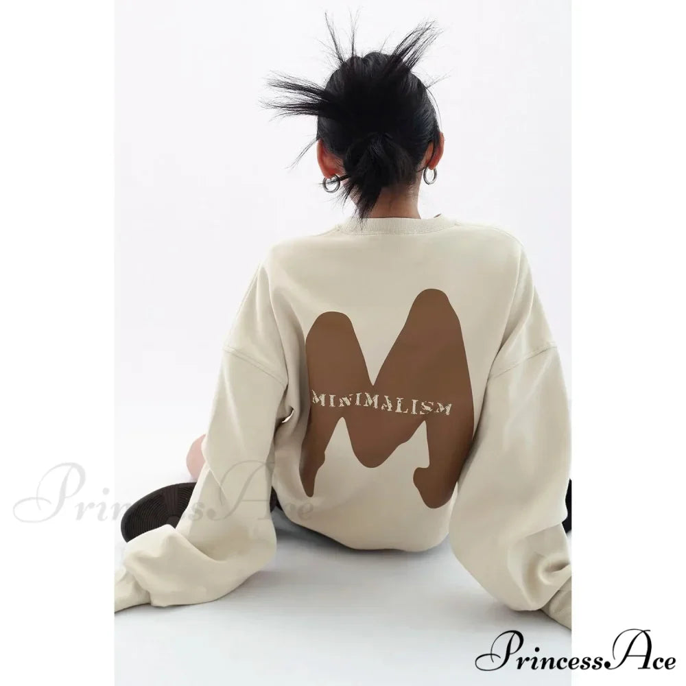 Printed Trendy Loose Casual Cozy Hoodie