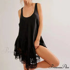 Profound U-Shaped Frilled Short Dress