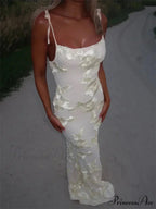 Published Bandage Frilled Mini Dress