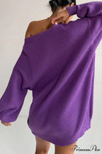 Puff Sleeve Cardigan with Pearl Buttons