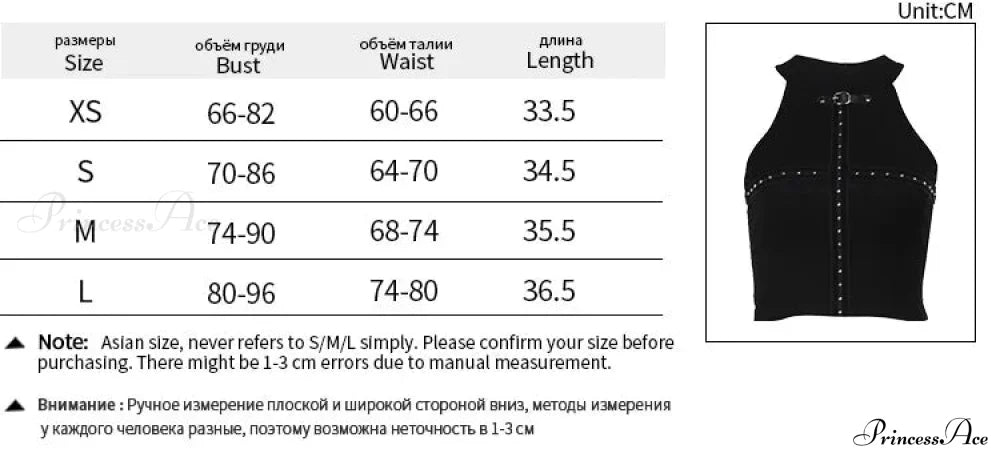 Punk Streetwear Backless Off Shoulder Crop Top