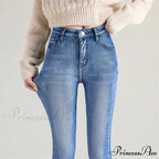 Quality Stretch Skinny Slim Fit Y2K Ripped Tight Denim Jean