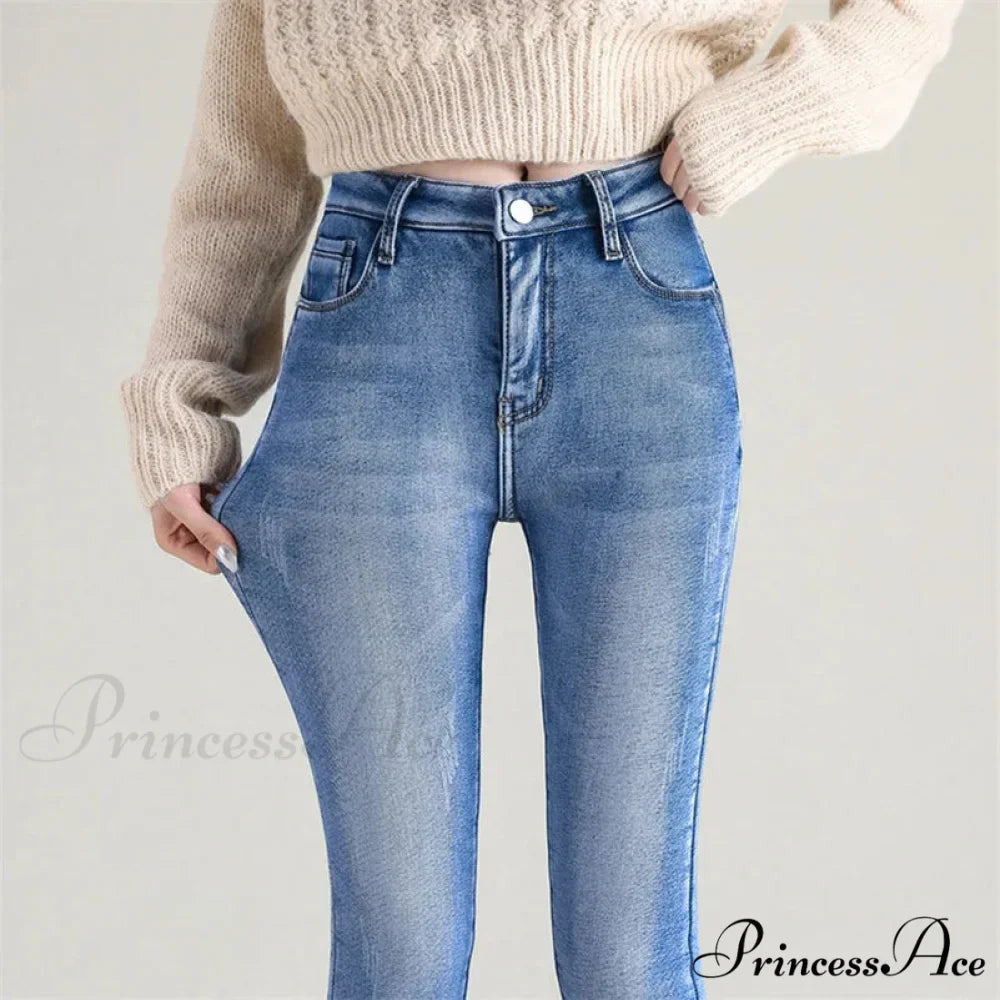 Quality Stretch Skinny Slim Fit Y2K Ripped Tight Denim Jean