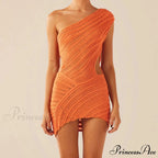 Quilted Extended Sleeve Short Dress