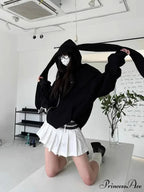 Rabbit Female Ears Hoodie
