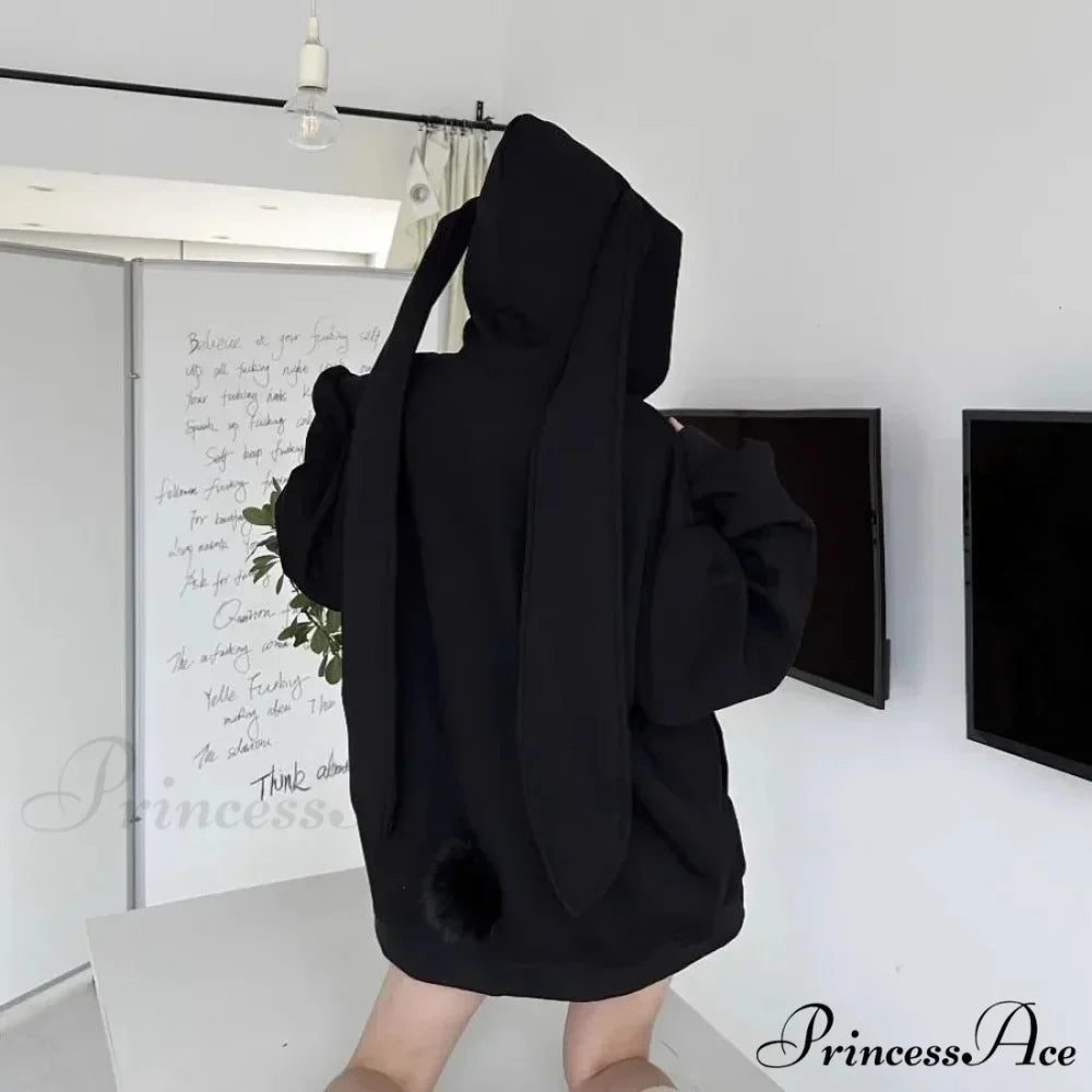 Rabbit Female Ears Hoodie