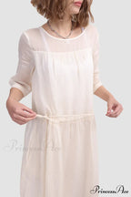 Ramona Dress in Ramie fabric