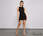 Ready to Slay Charming Ruched Mini Dress