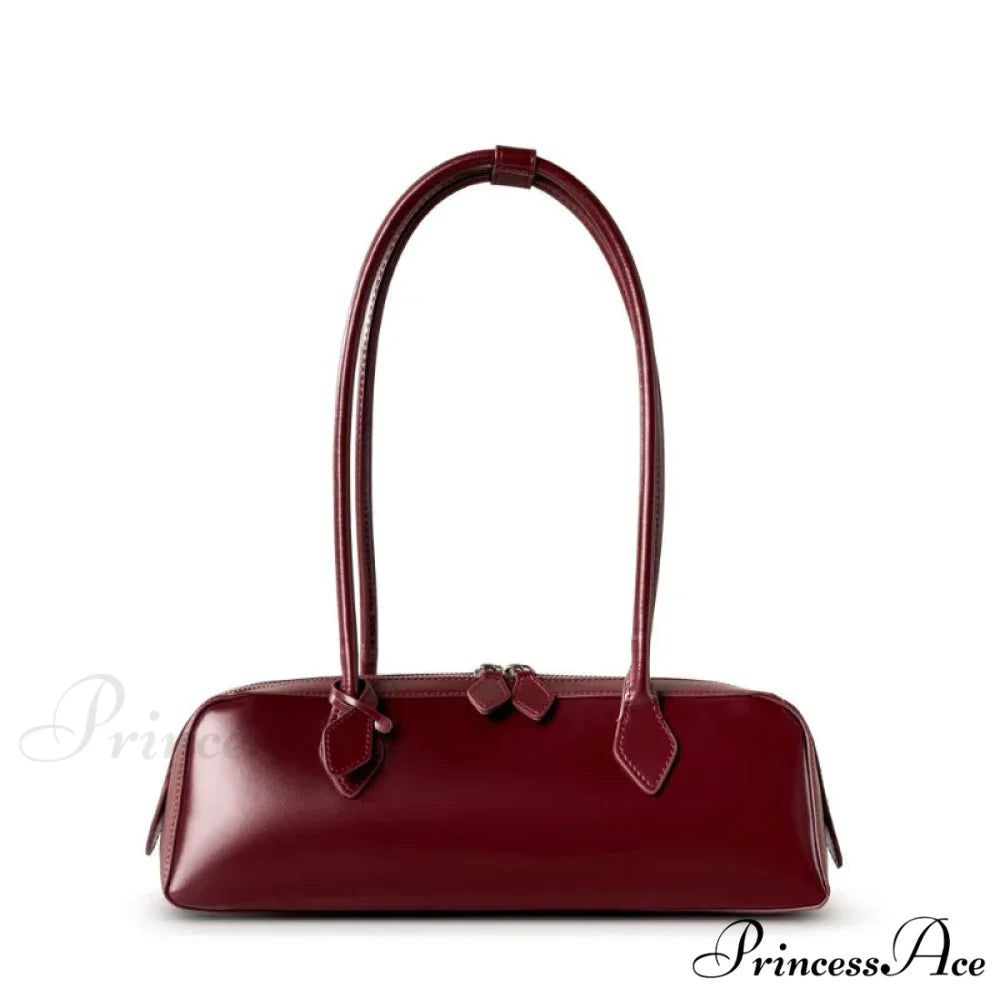 Real Leather Women's Shoulder Wristlet