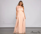 Rebecca Tulle Stylish A-Line Formal Dress