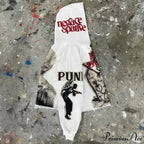 Rebellious Mummy Design Baggy Hoodie