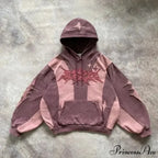 Rebellious Rap Stitched Hoodie