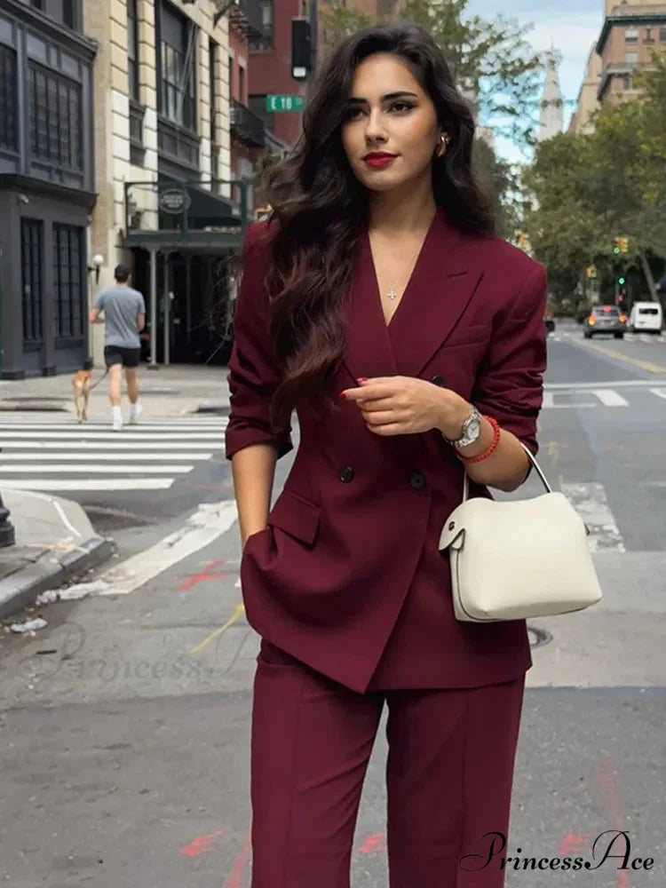 Reddish Suit Jacket
