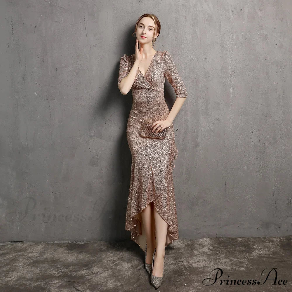 Rehami Sequin Stylish Mermaid Dress