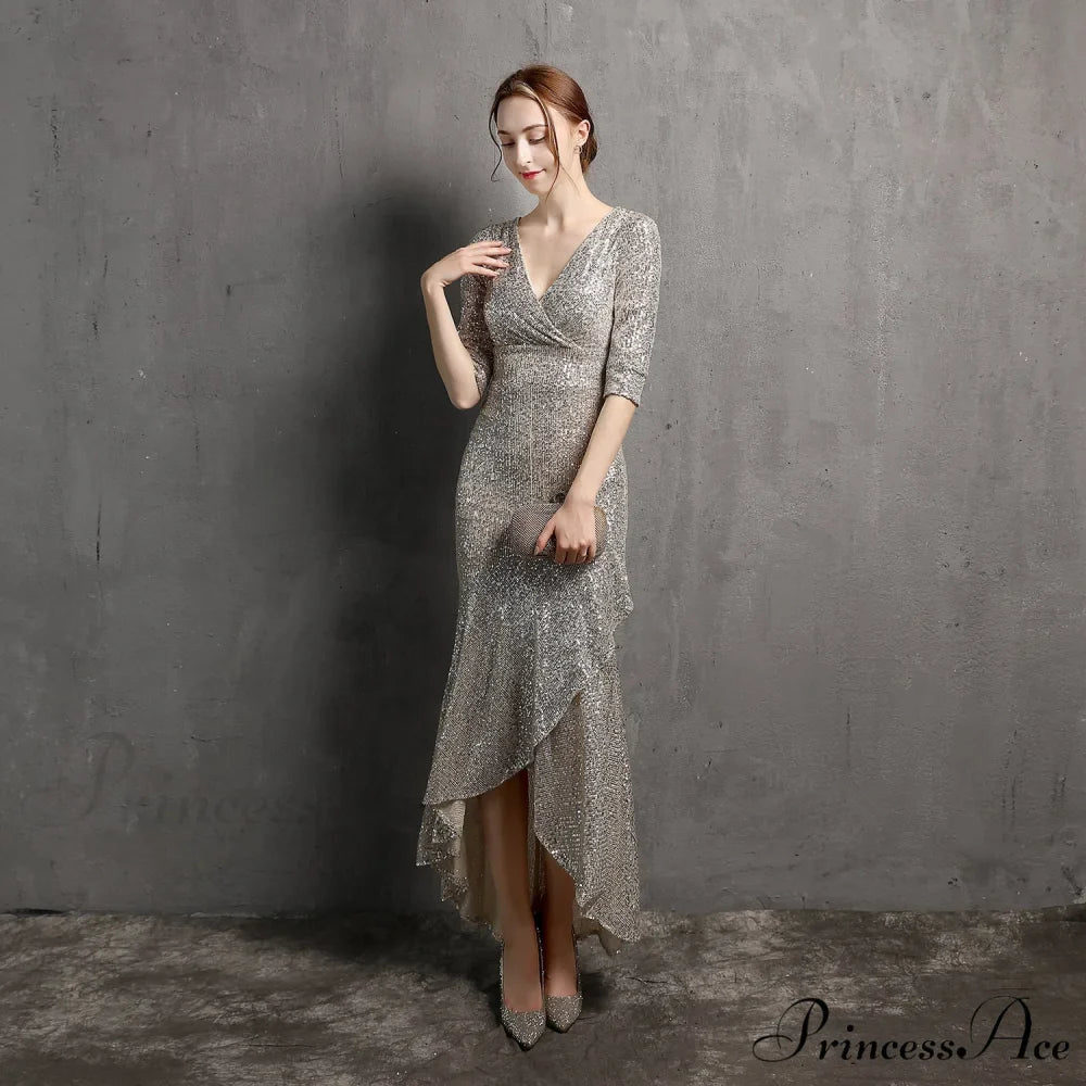 Rehami Sequin Stylish Mermaid Dress