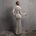 Rehami Sequin Stylish Mermaid Dress