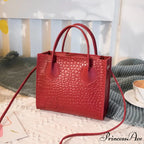 Reptile Design Small High-End Designer Women's Crossbody Purse