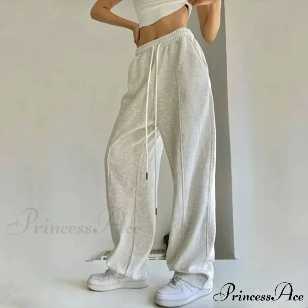 Retro 2000s Baggy Jogger Trousers