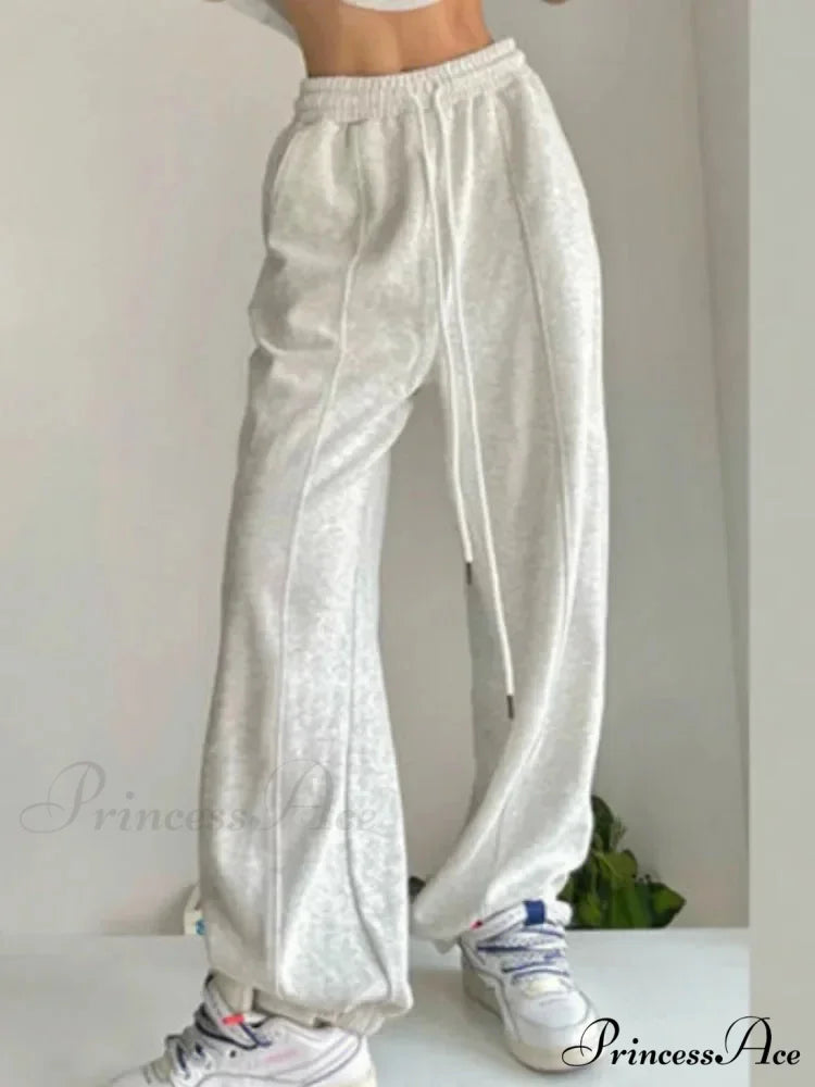 Retro 2000s Baggy Jogger Trousers