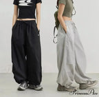 Retro 2000s Harajuku Parachute Trousers