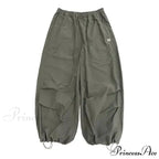 Retro 2000s Harajuku Parachute Trousers