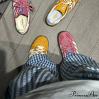 Retro 2000s Tartan Women Informal Loose-Fitting Trousers