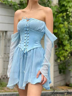 Retro Bandage Corset Petite Dress