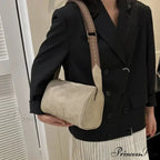 Retro Broad Band Crossbody Shoulder Bag