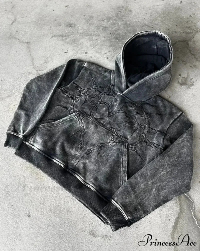Retro Clean Zip Up Hoodie