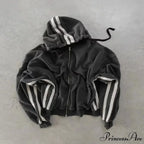 Retro Clean Zip Up Hoodie