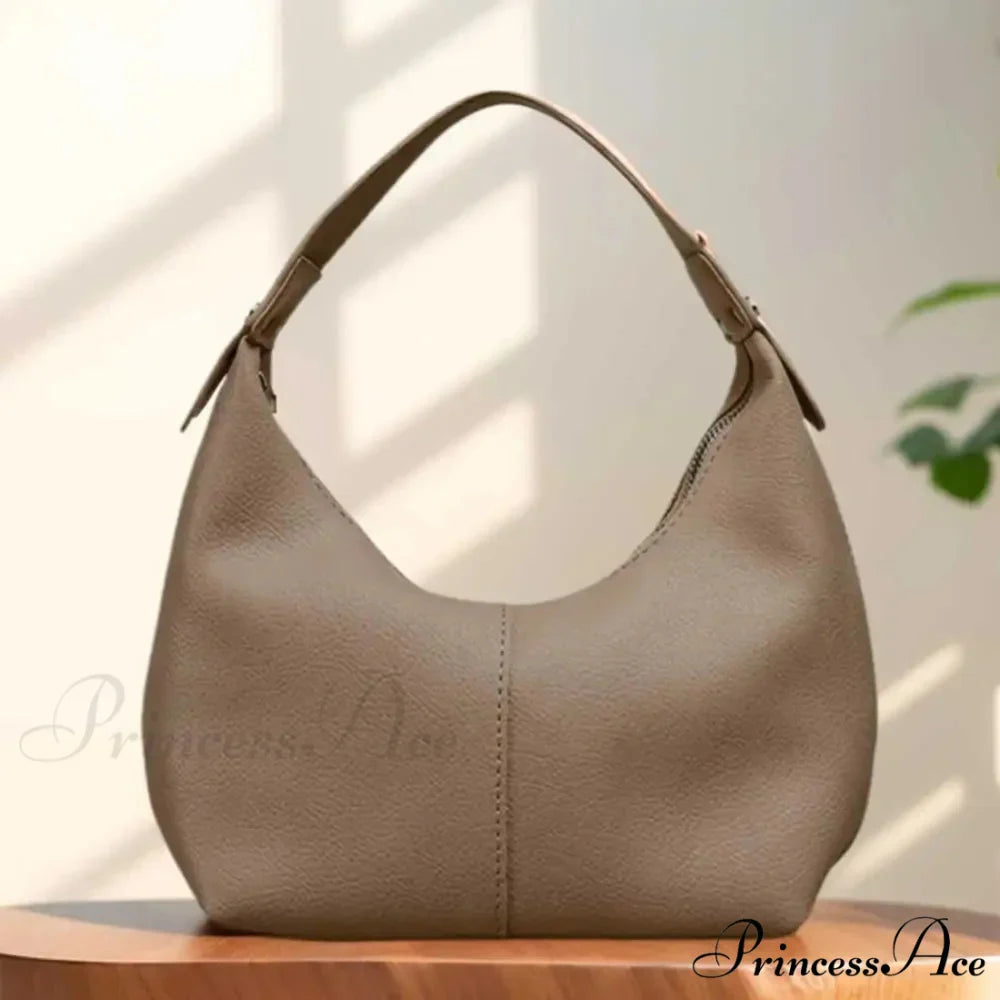 Retro Faux Leather Underarm Shoulder Bag
