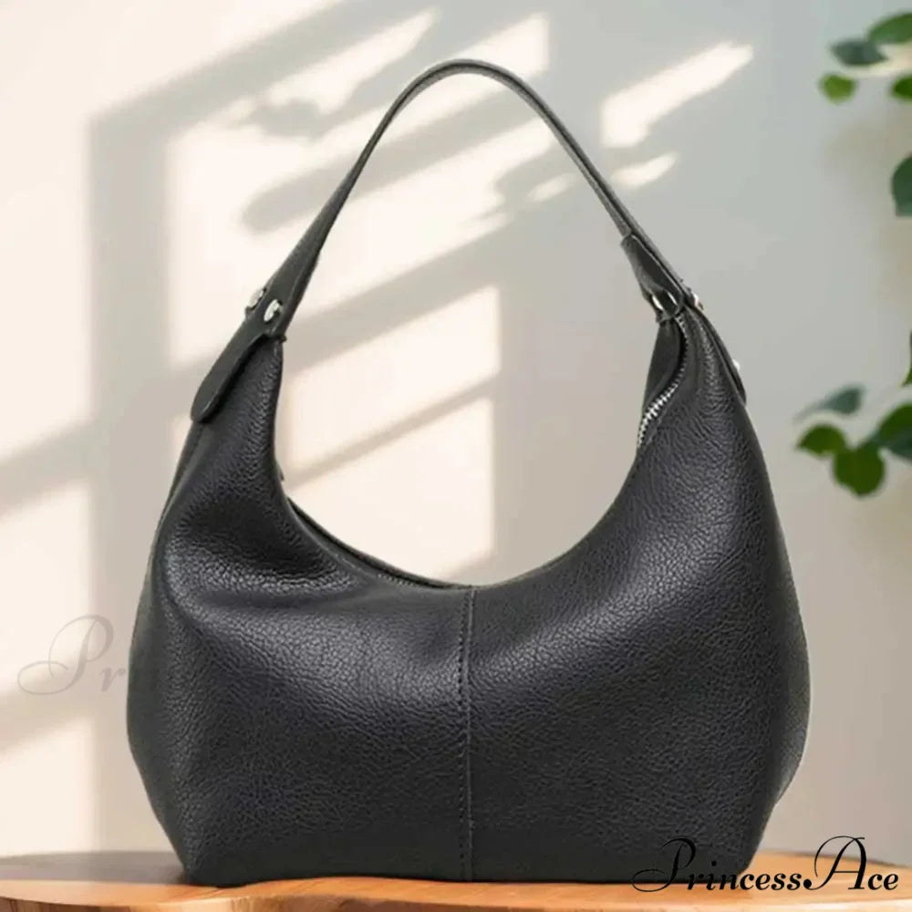 Retro Faux Leather Underarm Shoulder Bag