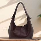Retro Faux Leather Underarm Shoulder Bag