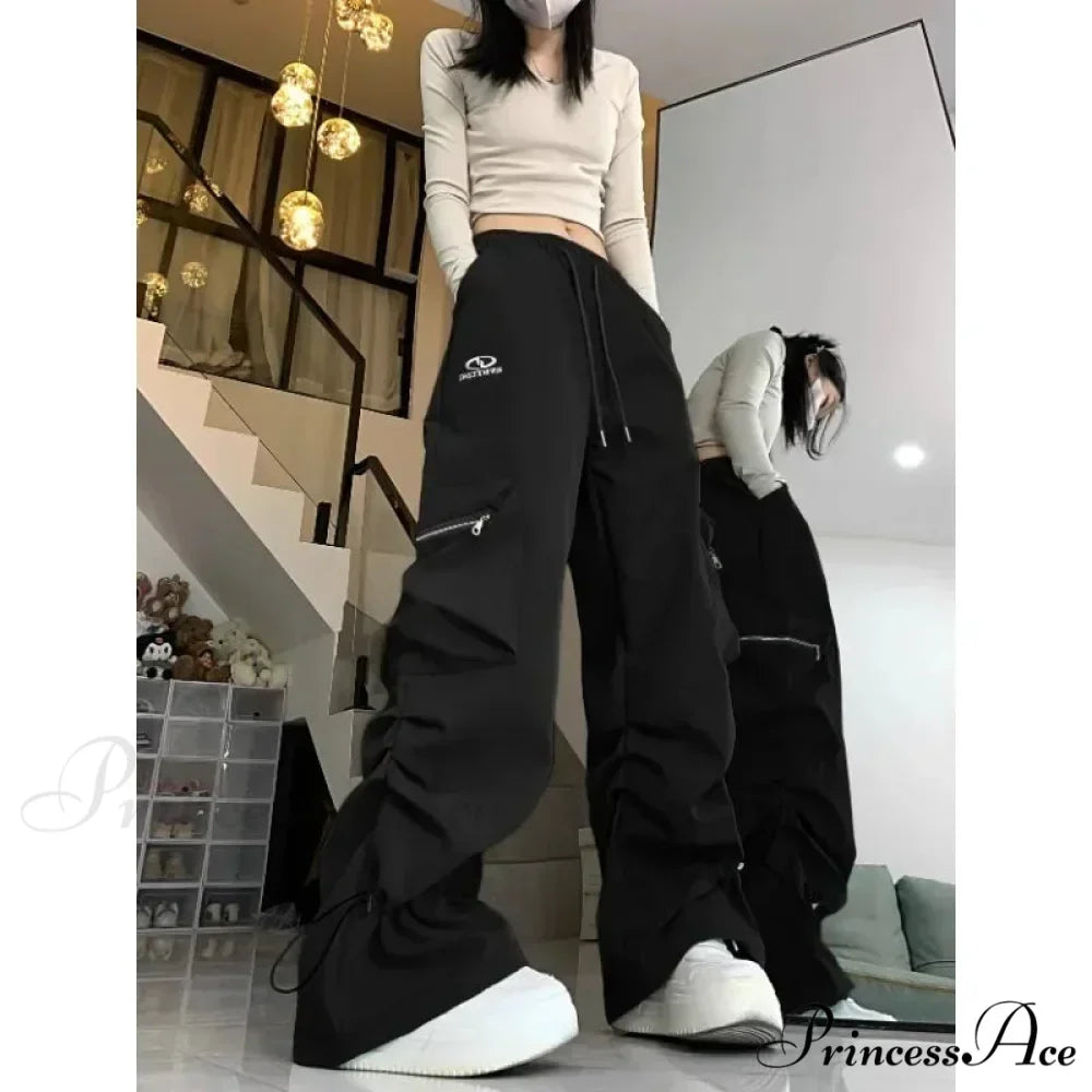 Retro Folded Cargo Trousers