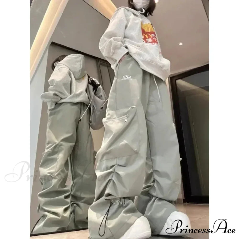 Retro Folded Cargo Trousers