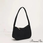 Retro Ribbed Underarm Shoulder Bag