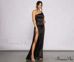 Rhiannon Elegant Satin Dress