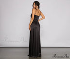 Rhiannon Elegant Satin Dress