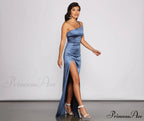 Rhiannon Elegant Satin Dress