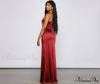 Rhiannon Elegant Satin Dress