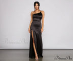 Rhiannon Elegant Satin Dress