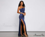Rhiannon Elegant Satin Dress