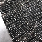 Rhinestones Tassel High Waist Belt Skirt